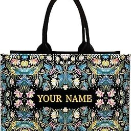 Customized Tote Bag for Women with Laptop Compartment – Zipper Closure, Name Personalization, Lightweight (600g), Spacious 17"x12"x5", Made in India, Stylish & Durable for Office, Travel & Daily Use-image-13