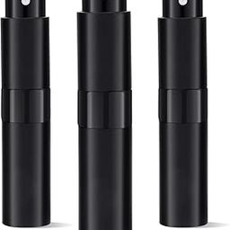 VENTWILLA 8ML Perfume Spray Bottle (3PCS) Cologne Atomizer, Small Sprayer Dispenser for Travel Men and Women (Black)-53