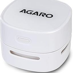 AGARO Crown Mini Desk Vacuum Cleaner, Battery Operated, Use Upto 2.5 Hours, Mini Cordless Sweeper for Cleaning Desktop, Pantry, Paper Shavings, Crumbs, Keyboard Dust, Nails & Pet Hair, White-29