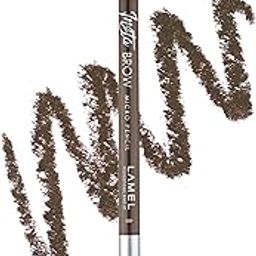 Lamel INSTA Micro Brow Pencil 403-Latte | Ultra-thin pencil |Natural-looking strokes |Convenient spoolie |Does not require sharpening |0.12gm-image-2