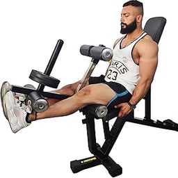 Bodylean Fitness Premium Prone Leg Curl Leg Extension bench (2 in 1 Holder) : Dual-Function Gym Equipment : 220 kg capacity - Ideal for Home/Physiotherapy leg injury cure - knee replacement-11