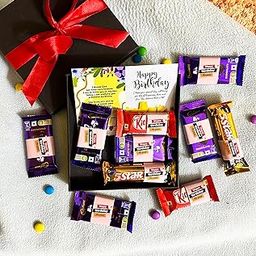 ODDCLICK Birthday Gift For Girls Boys Girlfriend Boyfriend Husband Wife Chocolate Gifts Box With Greeting Card Best Birthday Gift,310 Grams-image-27