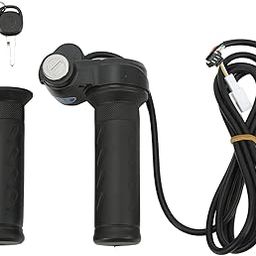 STHIRA® Electric Bike Scooters Twist Throttle Grip 5 Wires Bike Modified Speed Control Handle Grips with Keys Modification Accessories-image-89