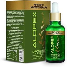 Keya Seth Aromatherapy Alopex Penta Active10,Hair Growth Serum, Clinically Proven, Red Ginseng & Rosemary-image-11