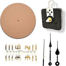 Epoxy Fusion 12 inch DIY Resin Clock Making kit, Round MDF Base (7.5mm Thick) for DIY Clocks and Resin Art, MDF Board for Resin Wall Clock (151)-27