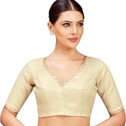 Women's Cotton Half Sleeve Blouse-picture-54