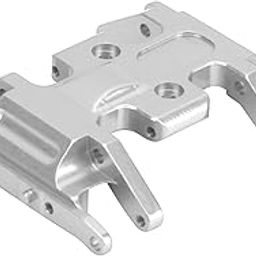 RC Gearbox Mount, Gearbox Mount Transmission Holder Stronger Performance Removable Practical with 12 Screws for RC Car for RC Car Enthusiasts(Silver)-image-80