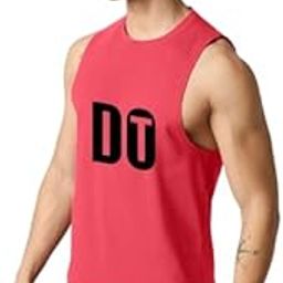 Men's Cotton Printed Vest Sleeveless for Daily Use-image-2