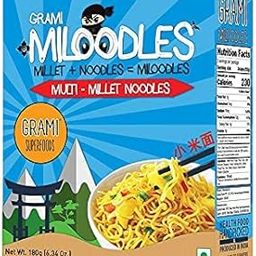 Grami Superfoods - Multi Millet Noodles - No Maida | Not Fried |No Preservative | No Artificial Flavour Added | No MSG | Low GI | No Oil | Cholesterol Free Millet Noodles-180gm-8