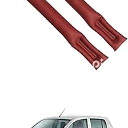 LOVMOTO Universal Car Gap Filler Organiser Car Seat Gap Filler, Car Seat Gap Organiser, PU Leather Car Accessories, Car Seat Console Side Pockets for Storage Comfortable With Cel-erio-image-89