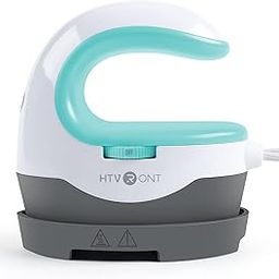 HTVRONT Heat Press Mini Heat Press Machine, Small Heat Press Portable Iron Press Machine for T Shirts, Hats, Heating Transfer Projects (Mint)-12