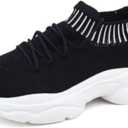 Lightweight Memory Foam Running Shoes for Women | Walking, Gym, Training, Running, Stylish, Flexible, Comfortable Lace-up, Sneaker for Ladies & Girls-11
