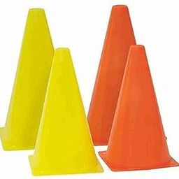 HYORTS® Training Cones, 15.24 cm, Set of 4, Multi-Colour Sports Agility Markers for Football,Cricket Basketball and Many More-image-49