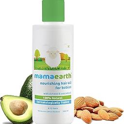 Mamaearth Nourishing Baby Hair Oil, with Almond & Avocado Oil - 200 ml, 1 piece-25
