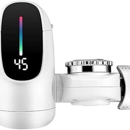 Drumstone ( 𝟏𝟓 𝐘𝐞𝐚𝐫𝐬 𝐖𝐚𝐫𝐫𝐚𝐧𝐭𝐲 ) Electric Hot Water Taps, 3sec Instant Water Heater Faucet With Water Purifier, 30℃-60℃ 3-In-1 Temperature Control Faucet for Kitchen and Bathroom-image-99
