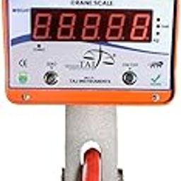 TAJ INSTRUMENTS TICS Premium Industrial Grade Digital Crane Weighing Scale With IR Remote,Best For Heavy Industrial Use,100% Indian Make (3000Kg(3Ton))-6