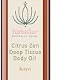 Namaskar Citrus Zen Deep Tissue Body Oil | Kaya Massage Oil for Muscle Relief & Relaxation | Nourishing, Non-Greasy Formula with Natural Citrus Extracts | 100 ml-image-9