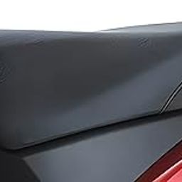 Guance Thread Fitting Artificial Leather Waterproof Seat Cover for Hero Pleasure (Black)-23