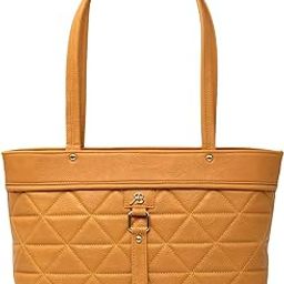 Ringas International Co PU Leather Shoulder Purse with Top Handle Lightweight Vanity Handbag for Women & Girls-image-41