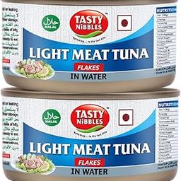 Tasty Nibbles Light Meat Tuna Flakes in Water, 185 g X 2-image-47