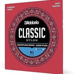 D'Addario EJ27H Nylon Classical Hard Tension Guitar Strings-image-27