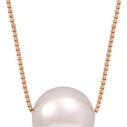 925 Sterling Silver Rose Gold Plated Pearl Jewellery Set Includes Necklace, Earrings & Bracelet | Gift for Women & Girls | With Certificate of Authenticity and 925 Hallmark-18