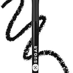 SUGAR Cosmetics - Twist And Shout - Fadeproof Kajal Gel- 01 Black Velvet (Black Kajal) - Longlasting Formula, Lasts Up To 10 Hours, Multicolor-56