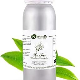 Naturalis Tea Tree Oil for Hair, Acne, Pimples and Scar - Pure and No Dilution Tea Tree Oil - No Solvents - Ideal for Aromatherapy - 250ml-image-79