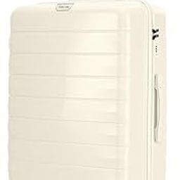 Vienna Hard-Sided Polypropylene Double Spinner Check-in Luggage 28 inch | 75cm | 8 Wheels Large Trolley Bag for Travel | Suitcase (Cream White)-image-3
