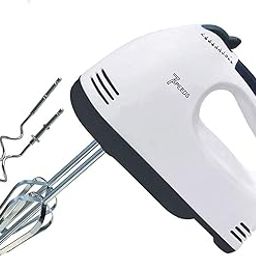 EQ Multifunctional Hand Mixer for Egg Beater and Food Blender,Hand Blender,Cake Maker,Hand Mixer, Beater Cream Mix with 7 Speed Handheld Processor Automatic Electric Kitchen Tool (White)-6