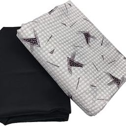 Men's Poly Cotton Shirt And Trouser Unstitched Fabrics Set (Multicolours_Freesize) 402-image-69