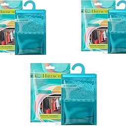 Moisture Absorber Dehumidifier Hanging Bags with 1 Litre Absorption Capacity for Wardrobe, Bathroom, Kitchen and Bedroom; Prevents Mould & Fungus (Ocean Breeze, Buy 2 Get 1 Free)-26