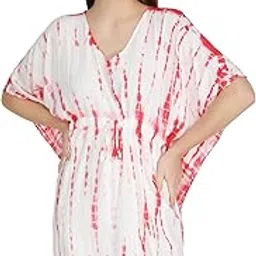 Ukal Women' s Solid V-Neck Beach Bikini Cover Up Swimsuit Bathing Suit Beach Dress-picture-46