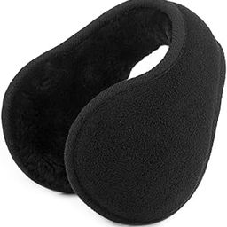Primitive Wing Winter Foldable Polar Fleece EarMuffs Black-image-76