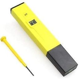 Wolblix Portable Pen Type pH Meter Tester with LCD Monitor-Yellow-31