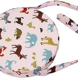 CALANDIS Children Highchair Pad Baby Booster Seat Cushion Kids Dining Chair Pink-image-45