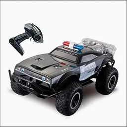 Large Remote Control Police Car Toy with Lights and Sirens for Boys 1:8 Cop Car with NOT Rechargeable Battery Durable RC Police Truck for Kids 4 Years and Up (Cell OPRETED)(AA)-image-84
