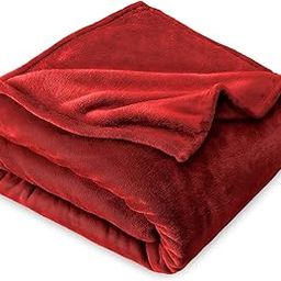 Slickcomfort Premium Plush Double Bed Blanket | 300 GSM Lightweight Cozy Soft for Bed, Sofa, Couch, Travel & Camping (Maroon)-image-95