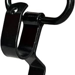 Autofetch Bike Pillion Holder Hook (Black) for Bajaj Platina 100-24