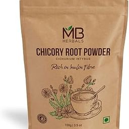 MB Herbals Chicory Root Powder 100 Gram | Dissolves Instantly in Water or Milk-image-18