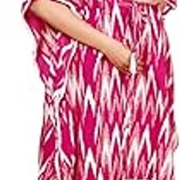 Printed Short Kaftan Maternity & Feeding wear with Zip and Drwastring for Perfect Fitting-image-6