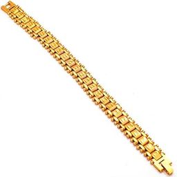 Gold Plated Bracelet for Women (Gold)-16