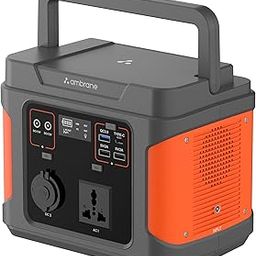 Ambrane 300W Portable Power Station Generator, 333Wh Battery, Fast Charging Perfect for Outdoor Camping, Road Trips, Emergency Backup with AC, DC Socket, Type C, USB Ports, LED light (Powerhub 300)-28