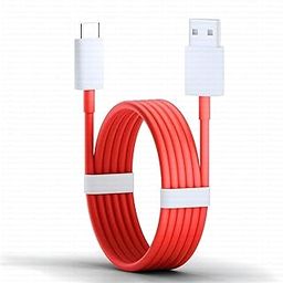 One pluss Original Fast 80W USB Type C Data Sync Fast Charging Charger Cable for OnePluss 12,12r,11,11r,10r,10t,10,10 pro,9 Pro,8,8T,7t,7t Pro,6,Nord,4,3,2,2t,Ce2 Lite,Ce3 lite,Nord Ce3,Ce4-Red,White-image-73