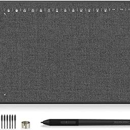 GAOMON M1230 Drawing Tablet 10 * 6.3 inch Digital Graphics Tablet 42 Customizable Express Keys Tilt Support with 8192 Pen Pressure Sensitivity Battery-Free Stylus Support Android Windows MAC OS, Grey-17