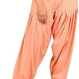 Woman's Plain Cotton Dora Print Patiala|| Plain Patiala || SEMI Patiala Pants || Solid Cotton Patiala || Printed Patiyala|| Free Size-image-69