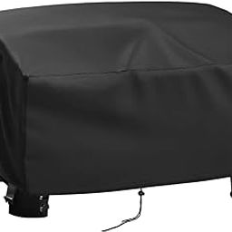 Portable Gas Grill Cover, Onlyme Grill Cover for 1-Burner Portable Propane Gas Grill, Waterproof Propane Grill Cover for Camping-image-55