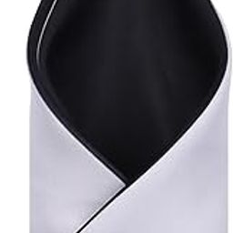 Polyester Blend Men's Black Print Formal Pocket Square, Free Size-picture-8