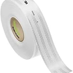 3 M High Intensity Prismatic Grade Conspicuity Reflective Tape, 2 Inch X 5 Ft, White Strips/Rolls (Pack of 1)-image-64