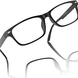 +1.75 Classic Matte Full Rim Frame Reading Eye Glasses Light Weight with Eye Protection for Men Women with Black Case-image-36